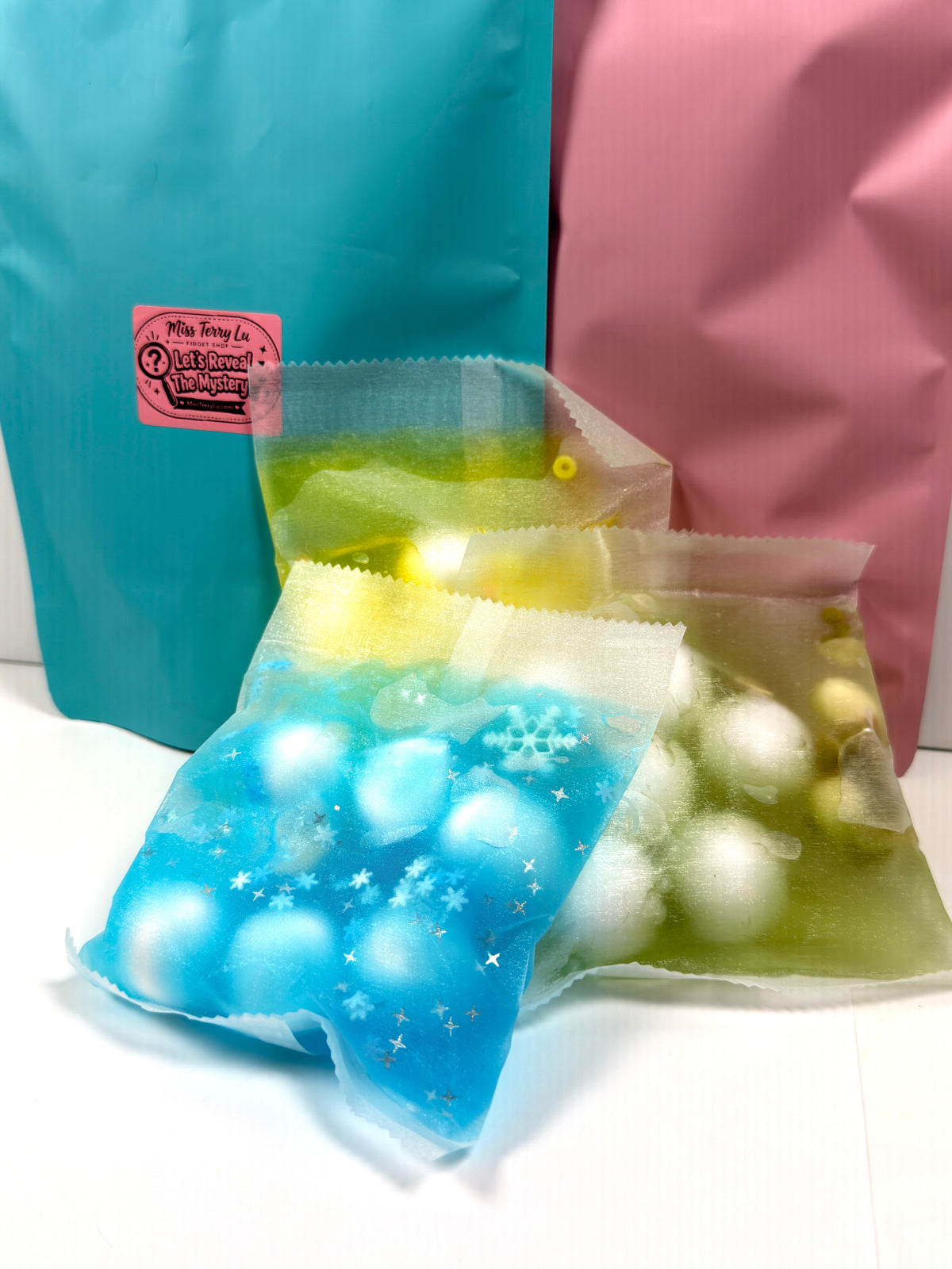 Crunchy Candy Pop Square Bag Fidget