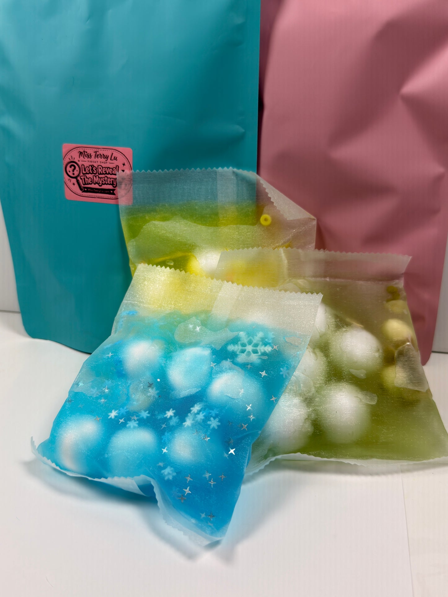 Crunchy Candy Pop Square Bag Fidget