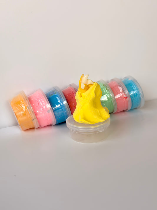 Cloudy Texture Fluffy Slime Set