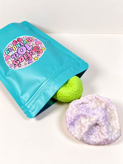 Sealed Mystery Bag with Fidgets and Custom Sticker