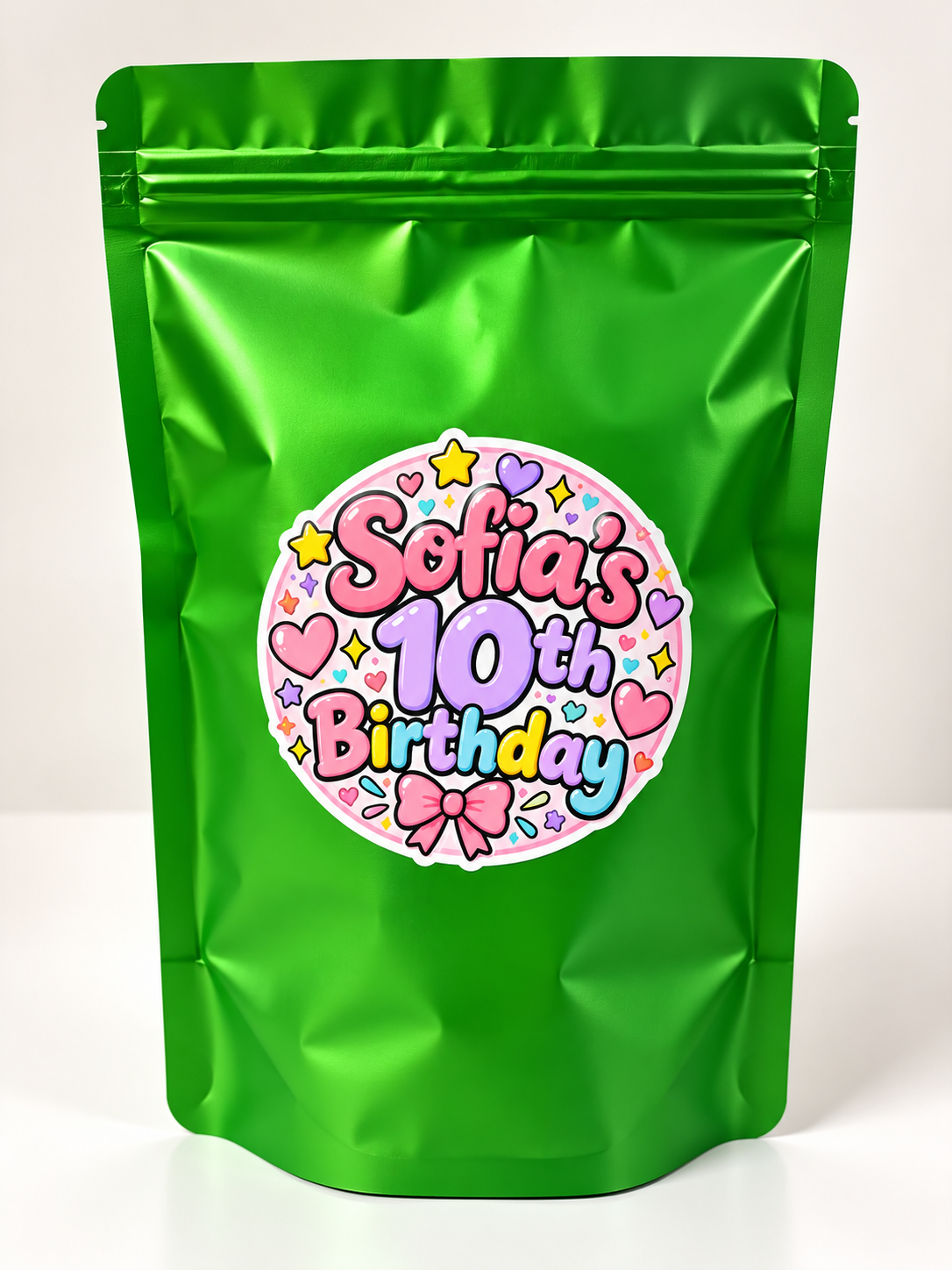 Sealed Mystery Bag with Fidgets and Custom Sticker