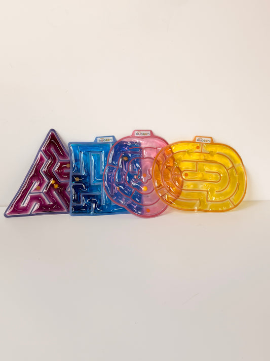 Squishy Maze Puzzle Fidget (4 pieces)