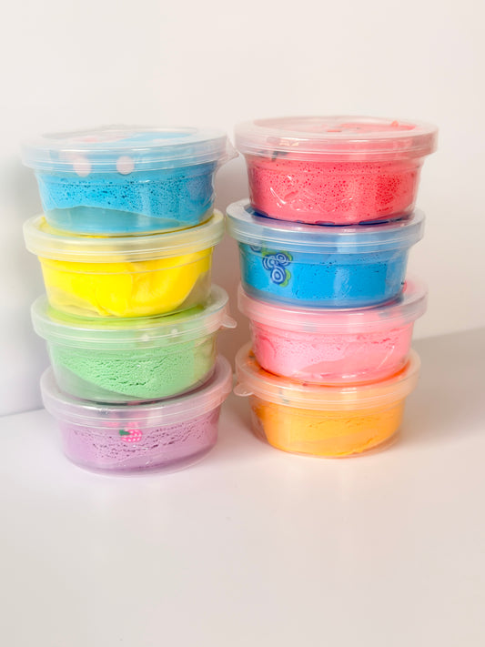 Cloudy Texture Fluffy Slime Set