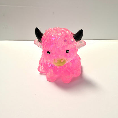 Highland Cow Slow Rebound Squishie