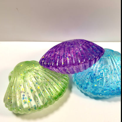 Sea Shell Slow Rebound Glitetry Squishie