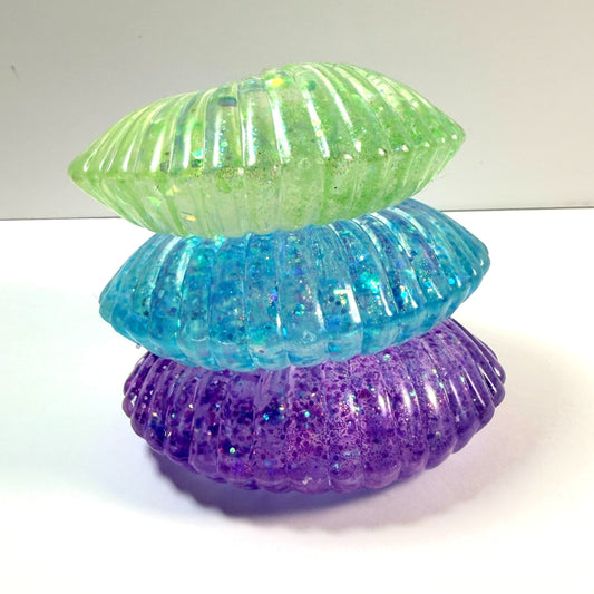 Sea Shell Slow Rebound Glitetry Squishie