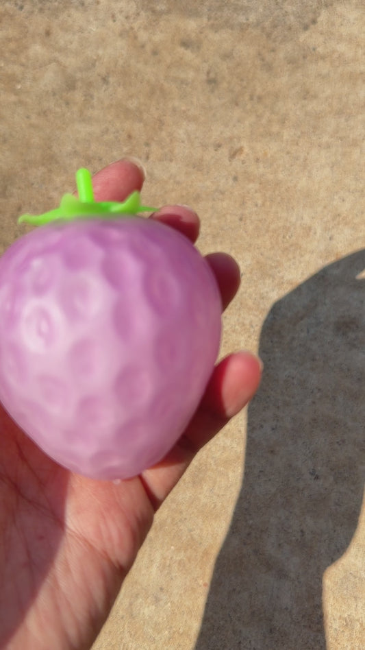 Color Changing Strawberry Squishie